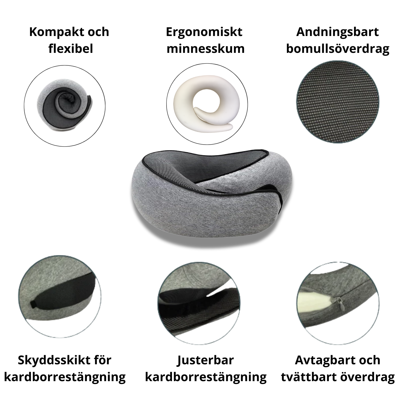 NapMate® Resekudde